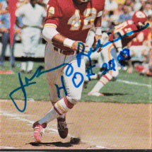 Johnny Robinson Autograph