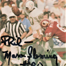 Marv Fleming Autograph