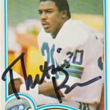 Theotis Brown Autograph