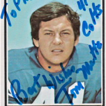 Tom Matte Autograph