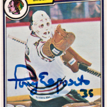 Tony Esposito Autograph