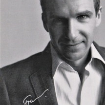 Ralph Fiennes Autograph