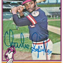 Charlie Spikes Autograph