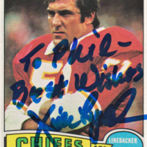 Jim Lynch Autograph