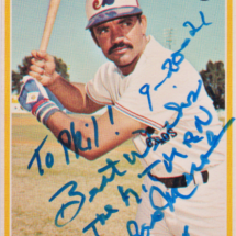 Jose Morales Autograph