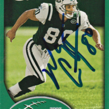 Wayne Chrebet Autograph