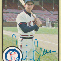 Billy Bean Autograph