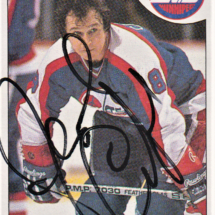 Randy Carlyle Autograph