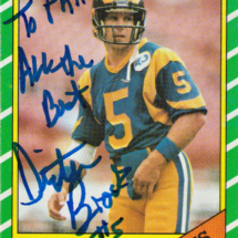 Dieter Brock Autograph