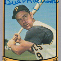 Bill Mazeroski Autograph