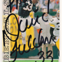 David Fulcher Autograph