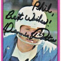 Dennis Partee Autograph