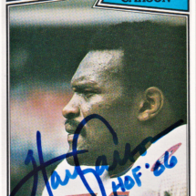 Harry Carson Autograph 1