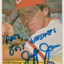 Jeff Jones Cincinnati Autograph