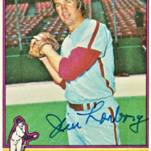 Jim Lonborg Autograph