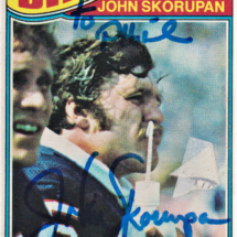 John Skorupan Autograph