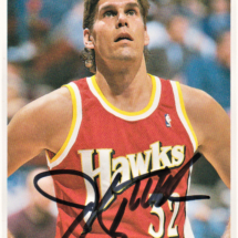 Jon Koncak Autograph