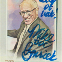 Mike 'Doc' Emrick Autograph