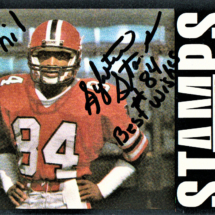 Sylvester Stamps Autograph