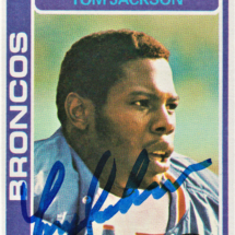 Tom Jackson Autograph