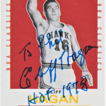 Cliff Hagan Autograph