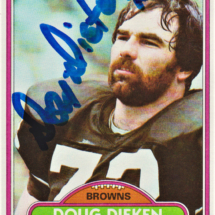 Doug Dieken Autograph