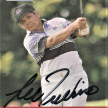 Lee Trevino Autograph