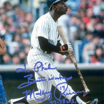 Mickey Rivers Autograph