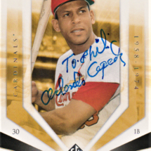 Orlando Cepeda Autograph