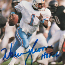 Warren Moon Autograph