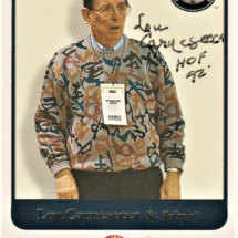 Lou Carnesecca Autograph