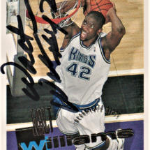 Walt Williams Autograph