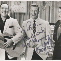 Wink Martindale With Elvis Autograph