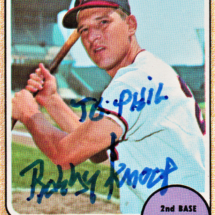 Bobby Knoop Autograph