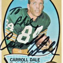 Carroll Dale Autograph