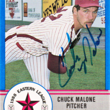 Chuck Malone Autograph