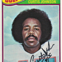 Curtis Johnson Autograph