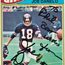 Joe Danelo Autograph