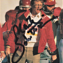 Marty Schottenheimer Autograph