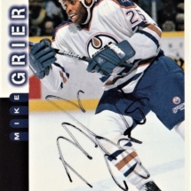 Mike Grier Autograph