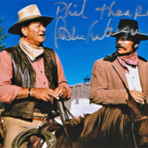 Patrick Wayne Autograph