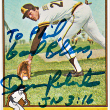 Dave W. Roberts Autograph