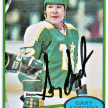 Gary Sargent Autograph 1