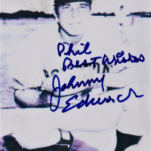 Johnny Edwards Autograph 2