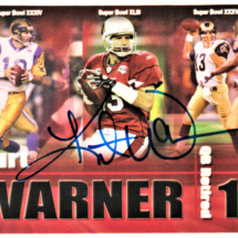 Kurt Warner Prayer Autograph