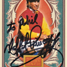 Laffit Pincay, Jr. Autograph