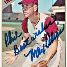 Max Alvis Autograph