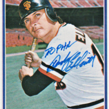 Randy Elliott Autograph