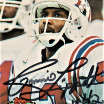 Ronnie Lippett Autograph