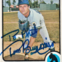 Tom Burgmeier Autograph